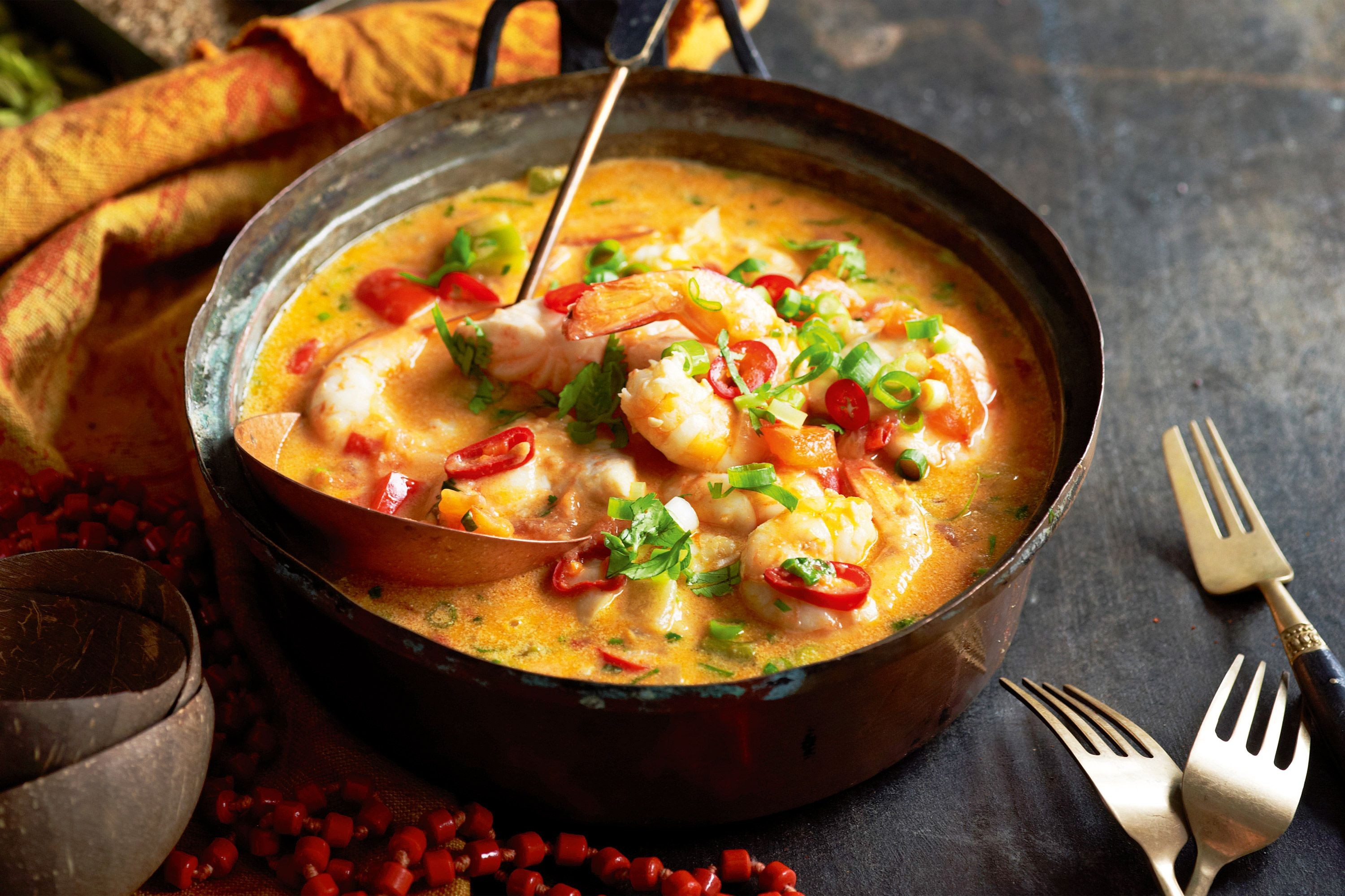 Seafood Stew Dish